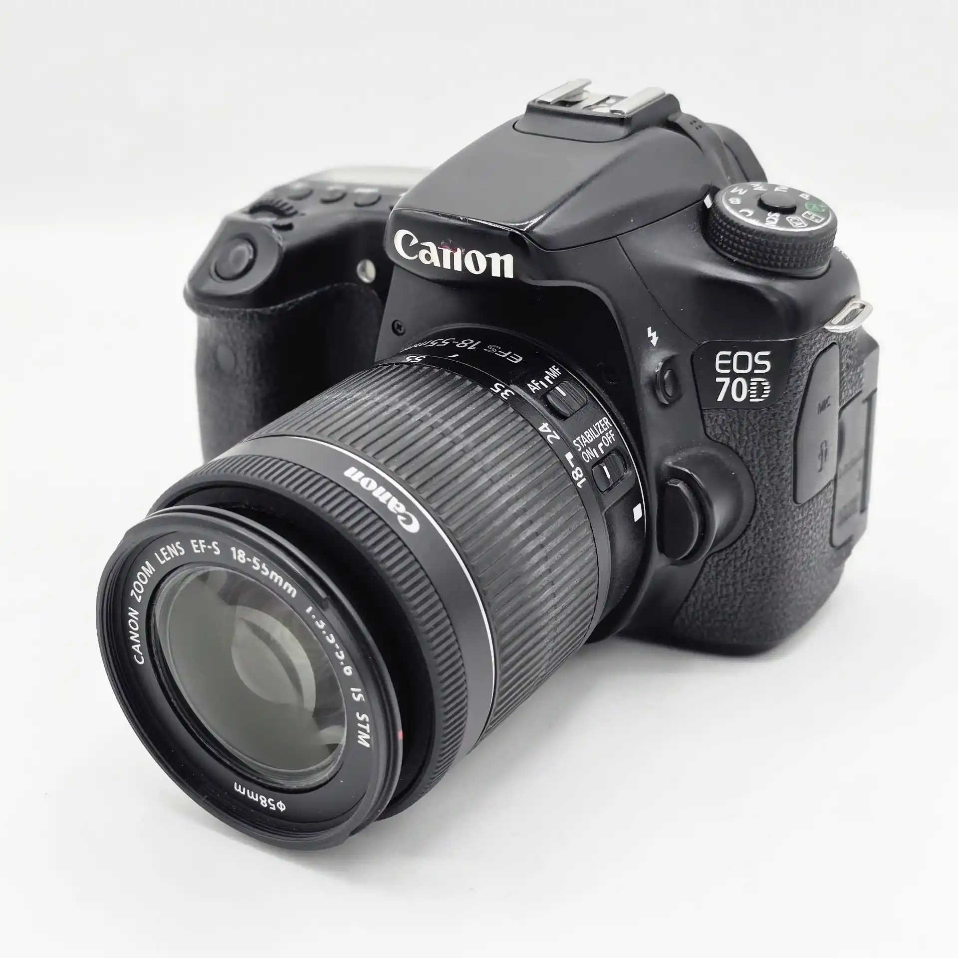 دوربین نیمه حرفه ای کانن | canon 70D+18-55mm دست دو